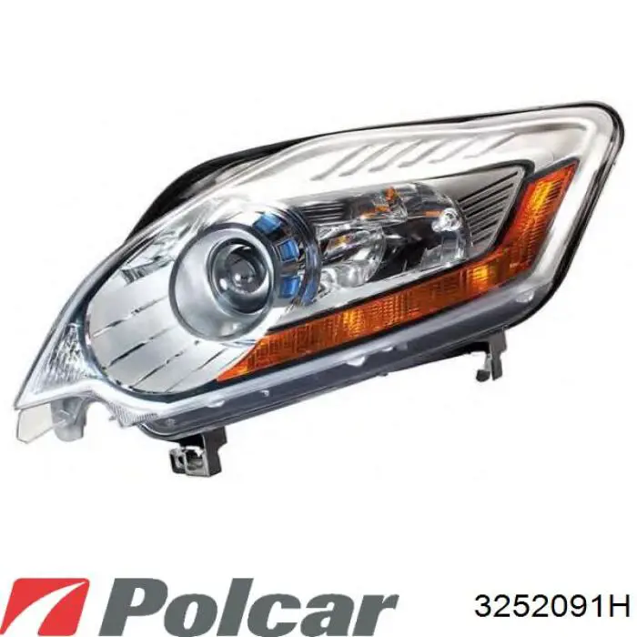 3252091H Polcar faro izquierdo