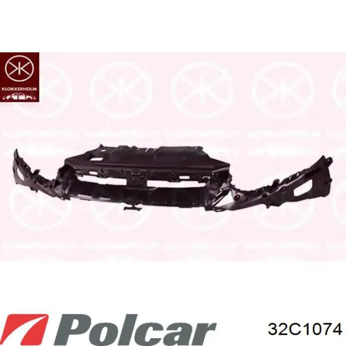 CP9Z17C897A Ford ajuste panel frontal (calibrador de radiador Superior)