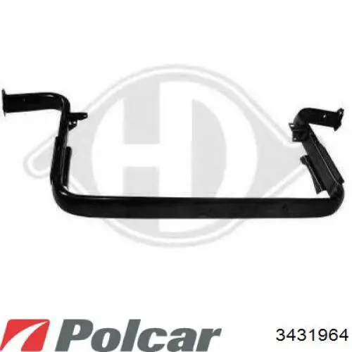 Absorbente parachoques trasero Jeep Grand Cherokee 4 (WK)