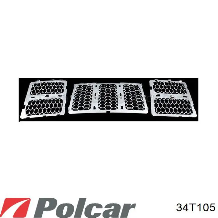 34T105 Polcar panal de radiador