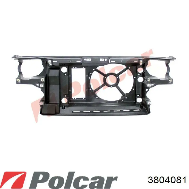 3804081 Polcar radiador refrigeración del motor