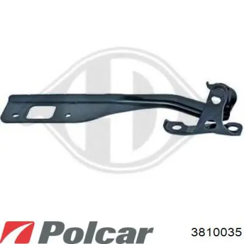 3810035 Polcar bisagra, capó del motor izquierda