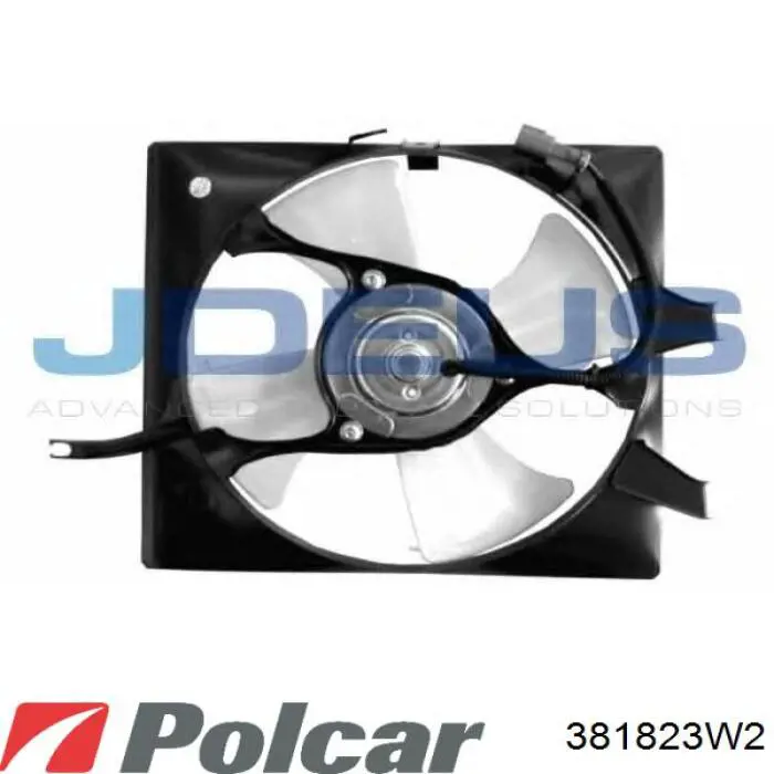 381823W2 Polcar ventilador, refrigeración del motor