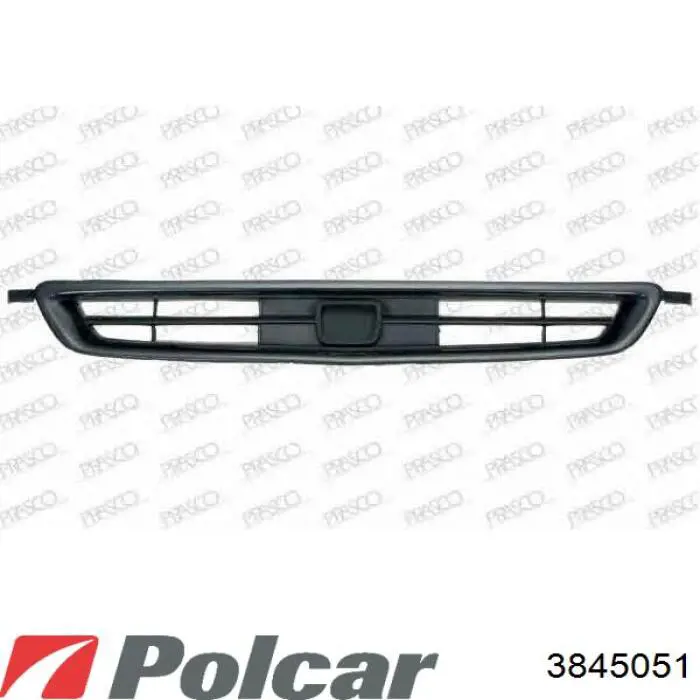 384505-2 Polcar moldura de rejilla de radiador