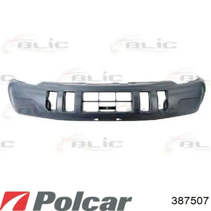 Paragolpes 387507 Polcar