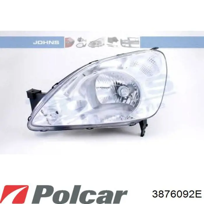 3876092E Polcar faro izquierdo