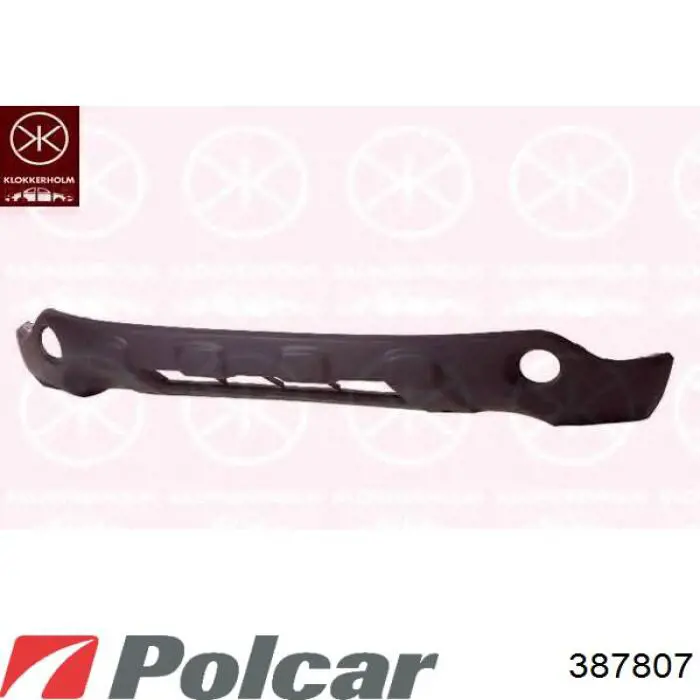 Comprar HD8281001 Prasco Parachoques delantero, parte superior