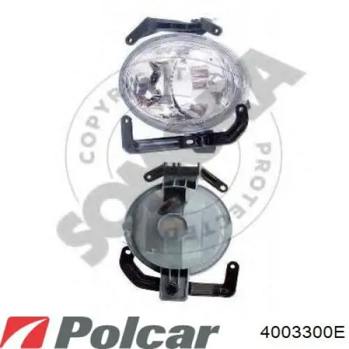 4003300E Polcar faro antiniebla derecho