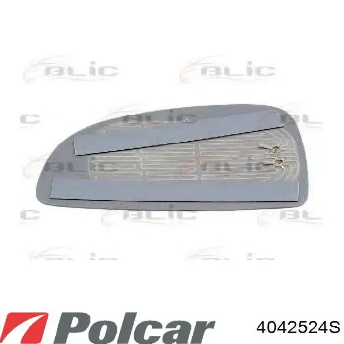 4042524M Polcar espejo retrovisor derecho