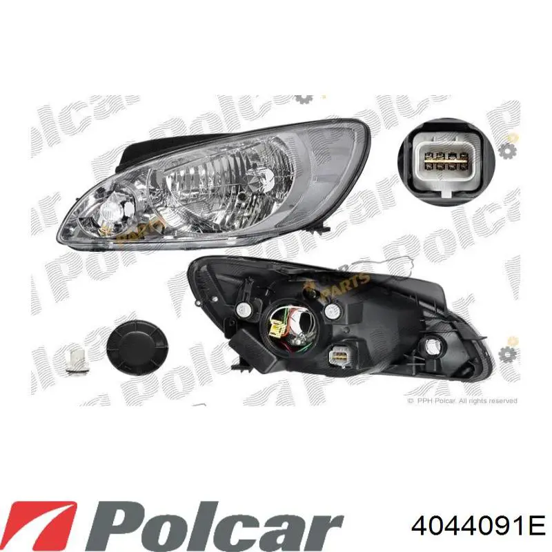 Comprar HN3314804 Prasco Faro delantero izquierdo
