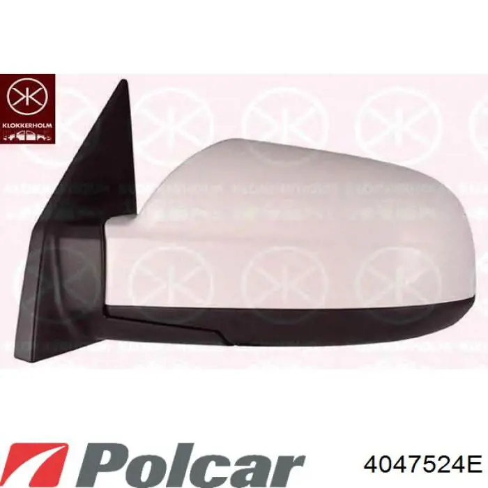 4047524E Polcar espejo retrovisor derecho