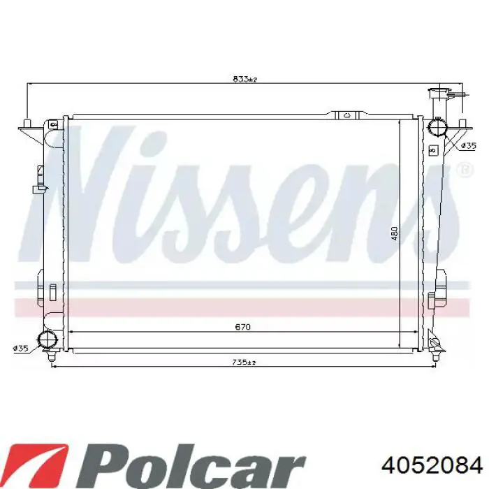 Comprar 53167 NRF Radiador de auto