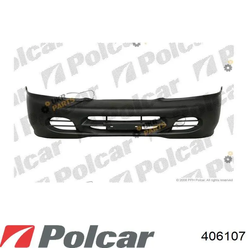 Parachoques delantero Polcar 406107 precio, desde 37,90 EUR
