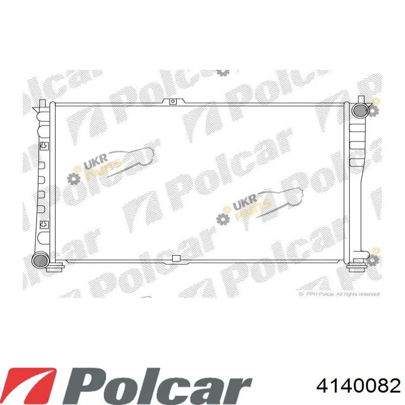 Água radiador Polcar 4140082 precio, desde 91,43 EUR