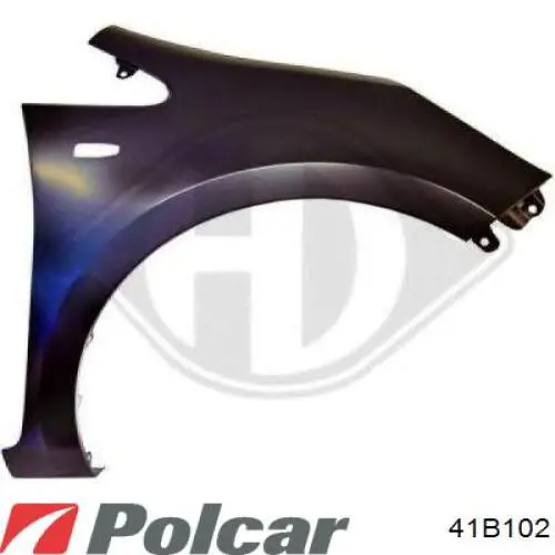 Guardabarros delanteros derecho Polcar 41B102 precio, desde 73,43 EUR