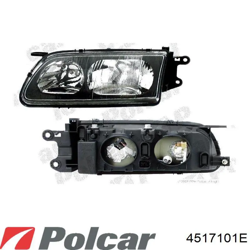 4517102E Polcar faro derecho