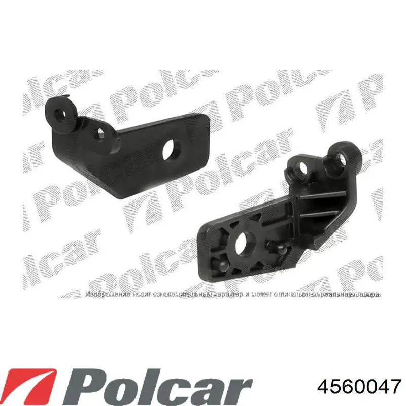 456004-7 Polcar soporte, faro principal delantero izquierdo