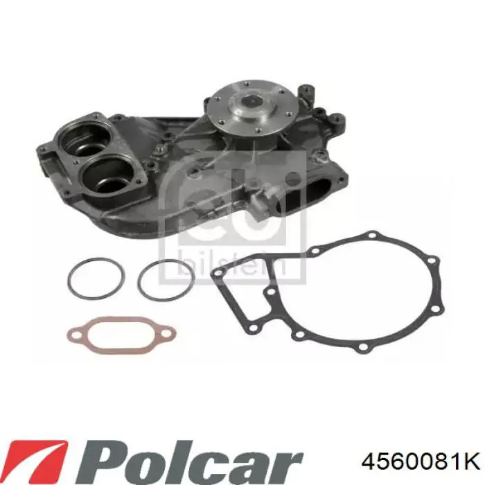 4560081K Polcar radiador refrigeración del motor