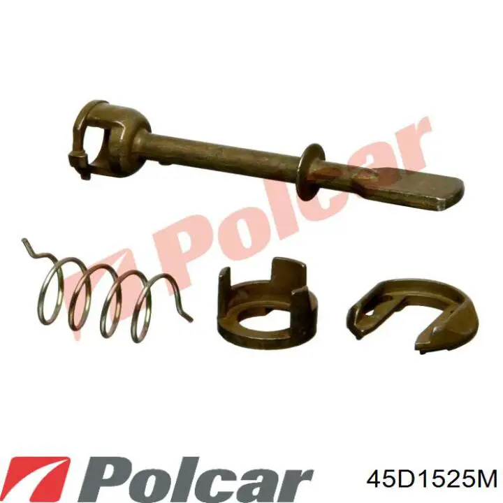Espejo de retrovisor izquierdo 45D1525M Polcar