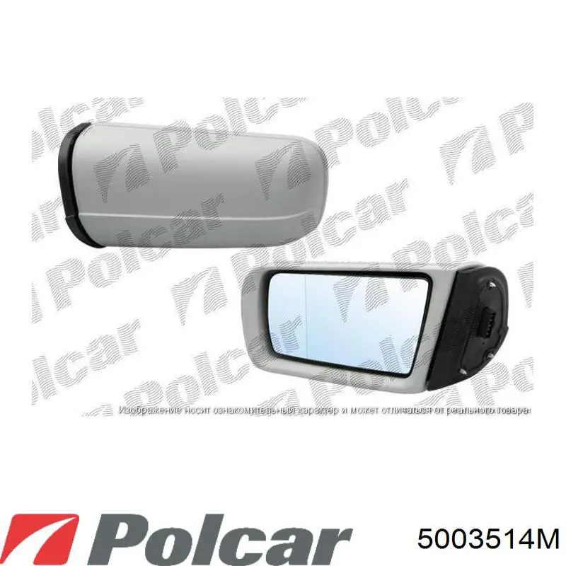 5003514M Polcar espejo retrovisor izquierdo