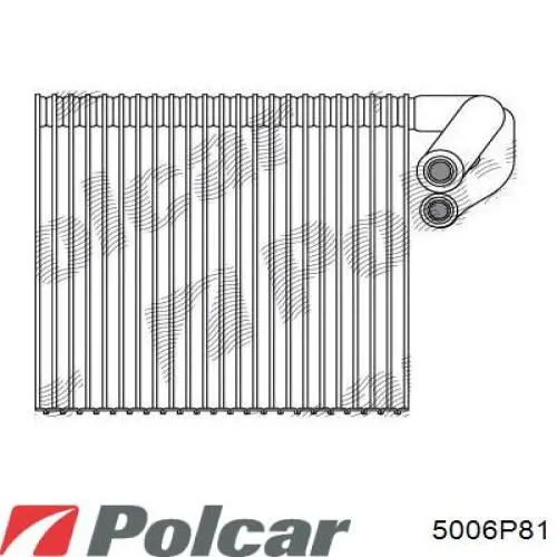 5006P8-1 Polcar evaporador, aire acondicionado