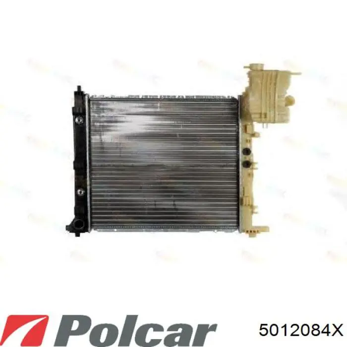 5012084X Polcar radiador refrigeración del motor