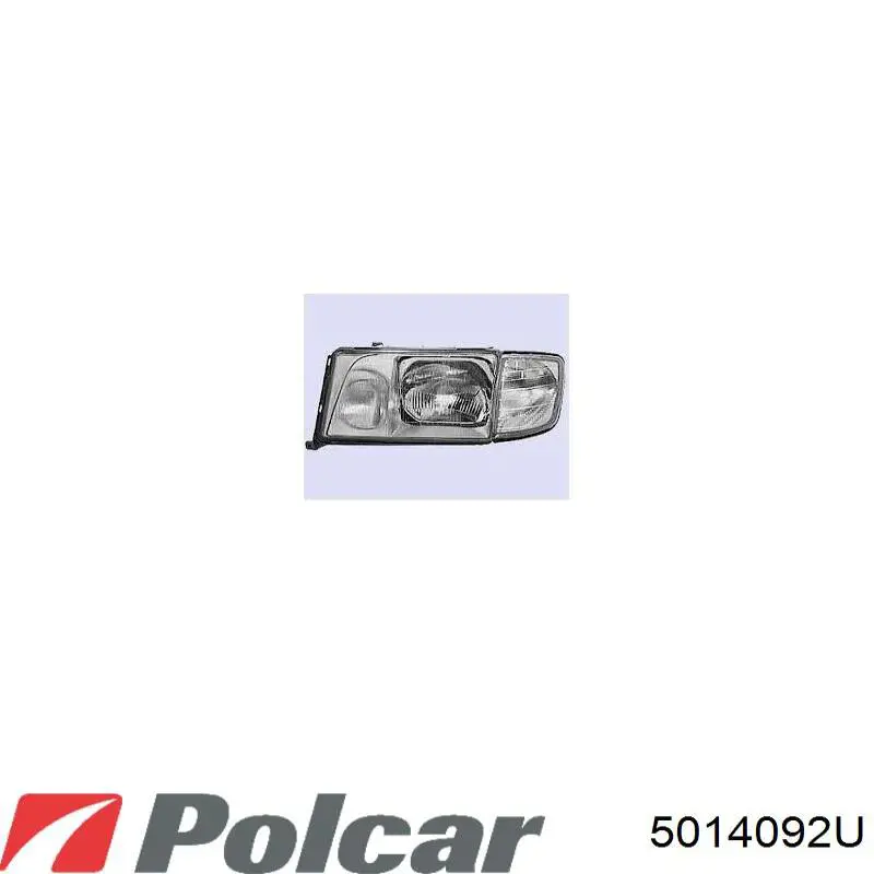 5014092U Polcar faro izquierdo