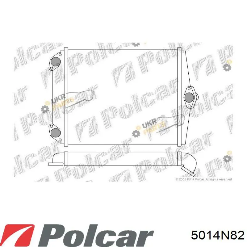 Comprar 5014N82 Polcar Radiador calefacción