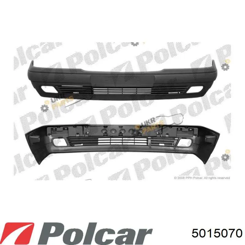 Paragolpes 5015070 Polcar
