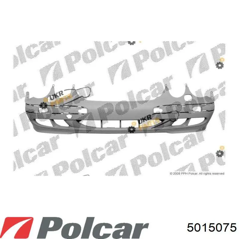 5015075 Polcar Paragolpes delantero