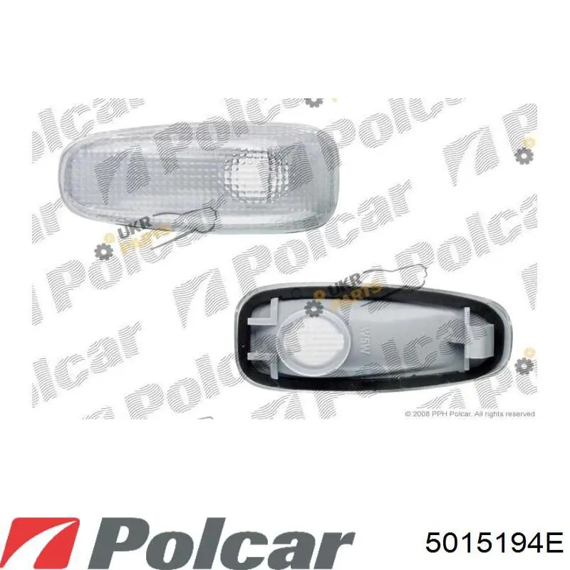 5015194E Polcar Luz intermitente guardabarros