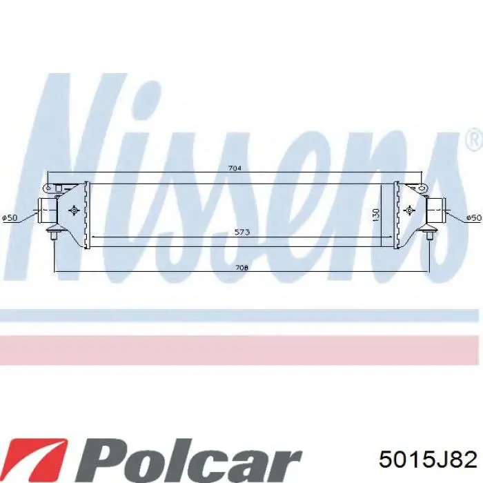 Enfriador de aire de admisión Mercedes A2105001900