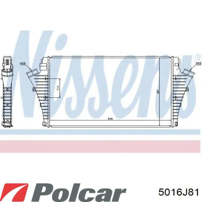 Comprar V30601301 Vemo Turbo intercooler