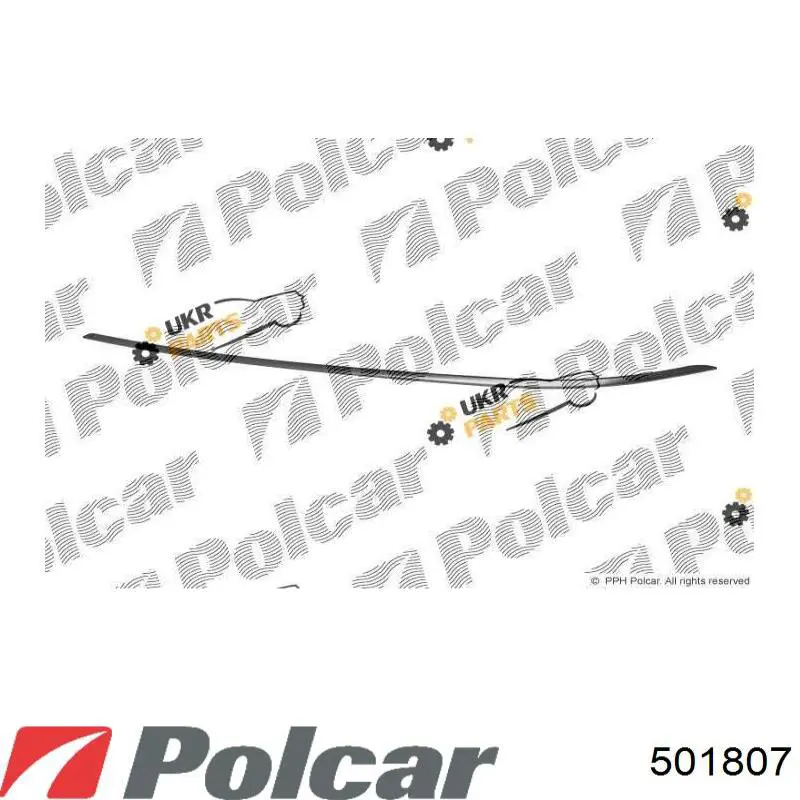 501807 Polcar parachoques delantero