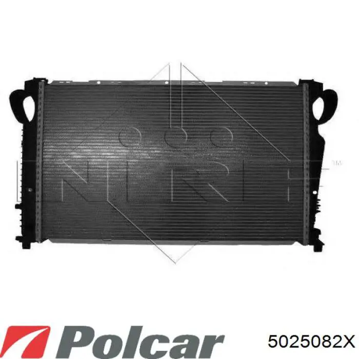 5025082X Polcar radiador refrigeración del motor