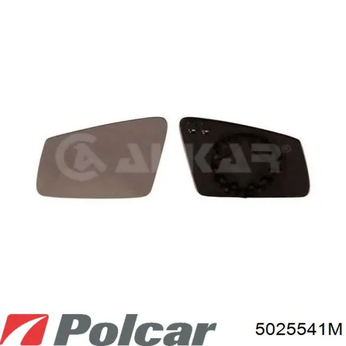 5025541M Polcar cristal de espejo retrovisor exterior izquierdo