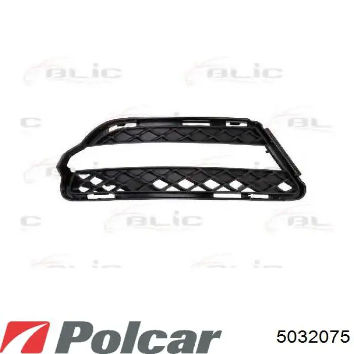 503207-5 Polcar moldura de parachoques delantero izquierdo