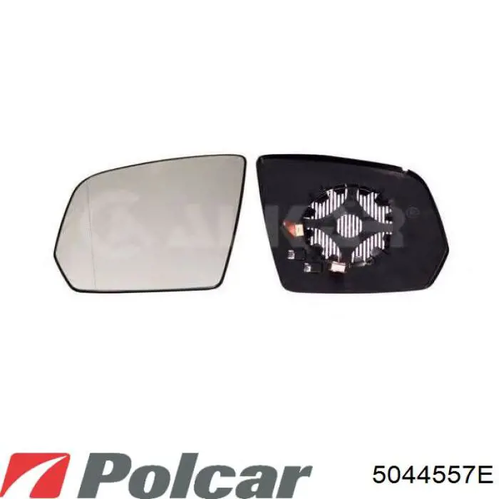 5044557E Polcar cristal de espejo retrovisor exterior derecho