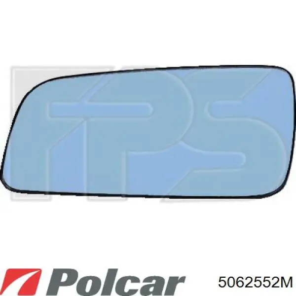 Cristal de espejo retrovisor derecho 49952 Febi