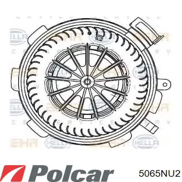Ventilador habitáculo 5065NU2 Polcar