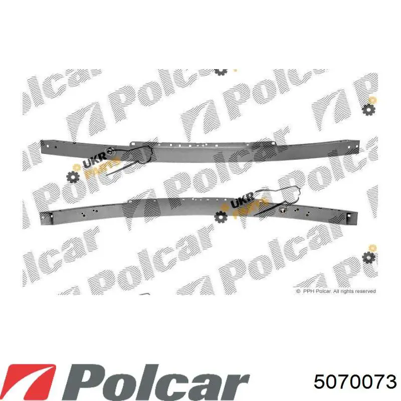 Comprar A2076200300 Mercedes Refuerzo parachoque delantero