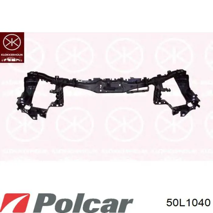 50L1040 Polcar Soporte de radiador completo (panel de montaje para foco)