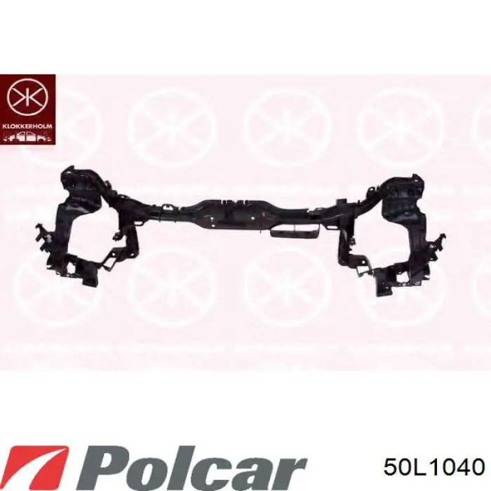 50L104-0 Polcar soporte de radiador completo