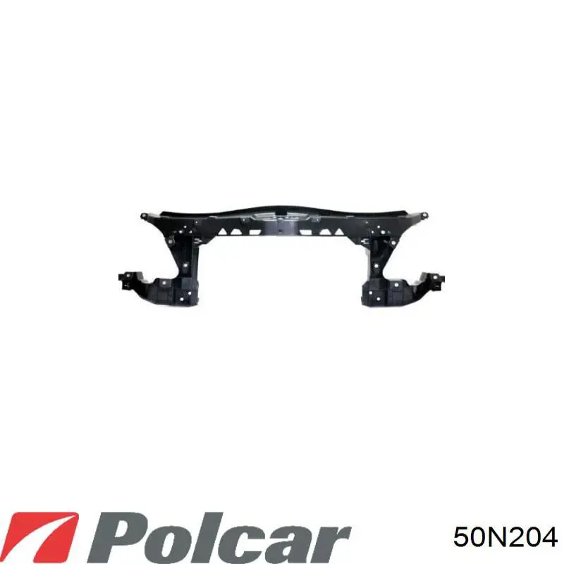 Soporte de radiador 50N204 Polcar