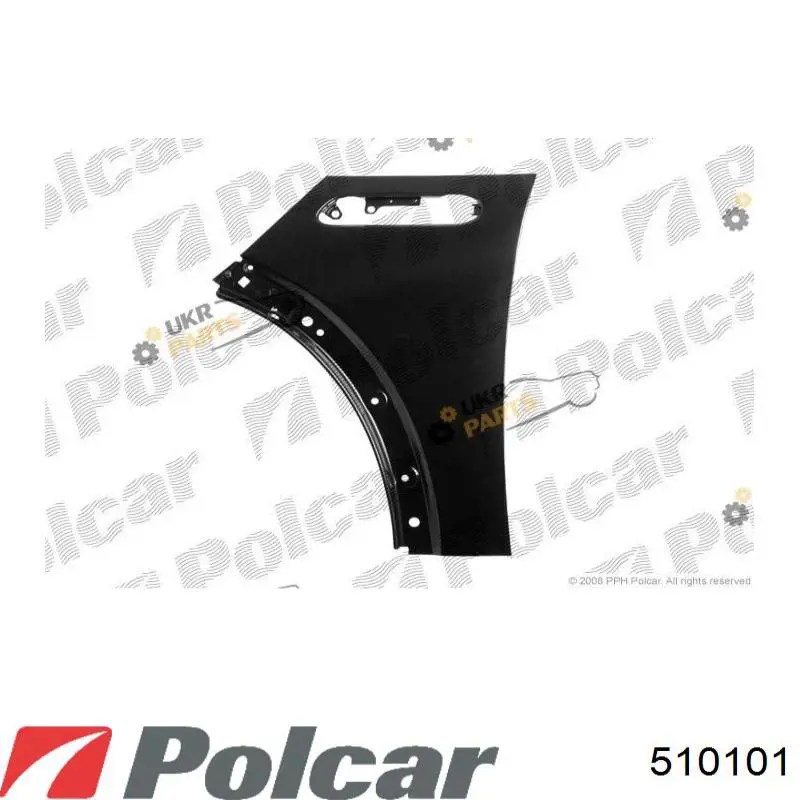 Aleta delantera izquierda Polcar 510101 precio, desde 44,89 EUR