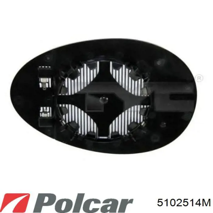 5102514M Polcar espejo retrovisor izquierdo