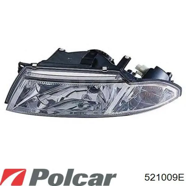 521009E Polcar faro izquierdo