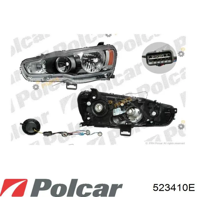 Comprar 523410E Polcar Faro derecho