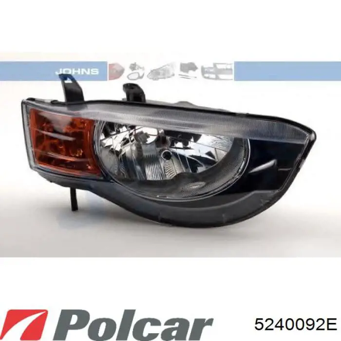 Faros delantero izquierdo para Mitsubishi Colt 5