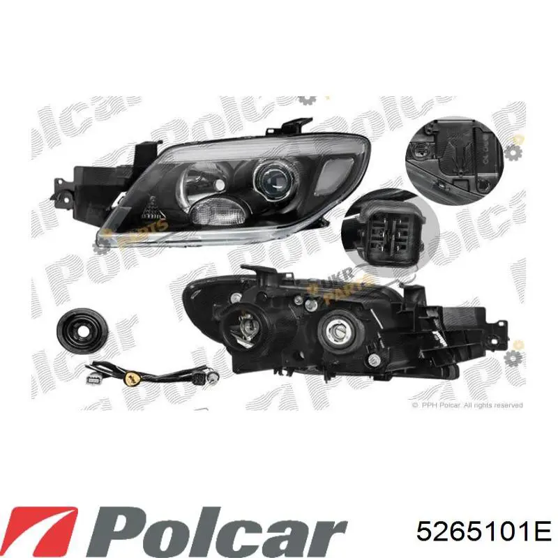  Faro derecho Mitsubishi Outlander 1